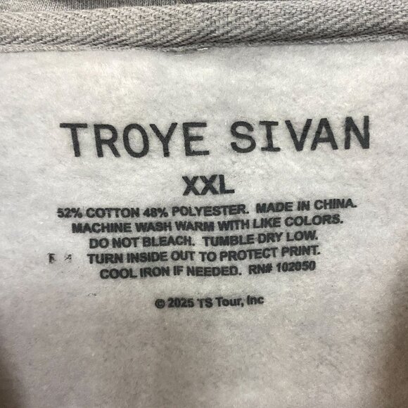 Troye Sivan Everybody Loves You Baby Zip-Up Hoodie XXL - Picture 4 of 4